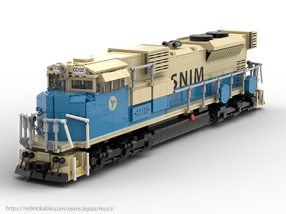 Lego Mauritania Railway SNIM SD70ACS