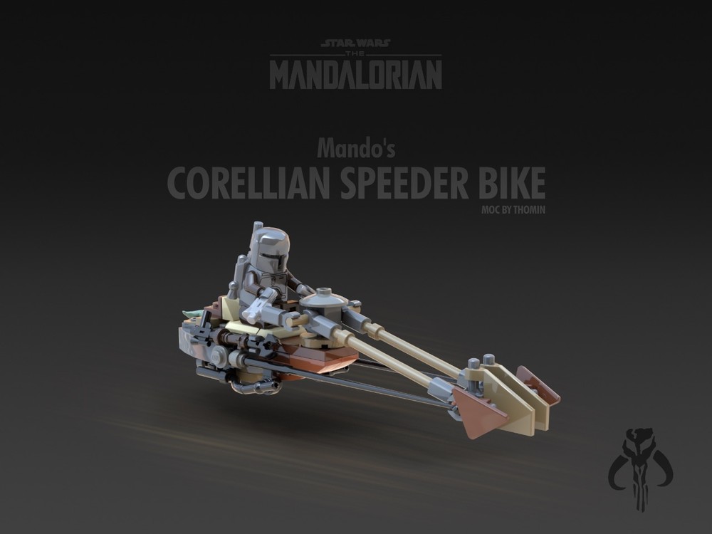 Lego Mando's Corellian Speeder Bike