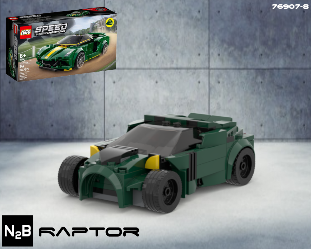 Lego Concept Raptor - Alternate build 8 Lego 76907