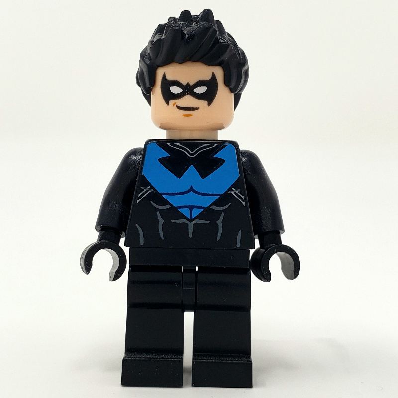 Lego Nightwing with Black Eyemask and Blue Chest Logo