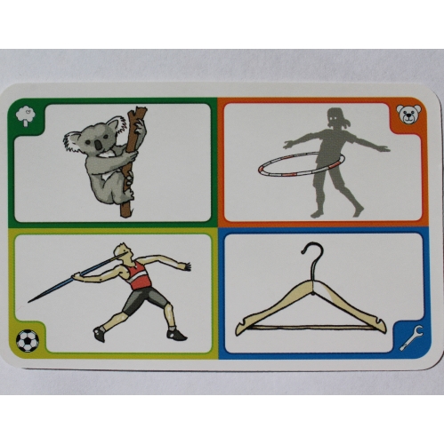 Lego Game Card, Creationary, 106 Koala / [No Color/Any Color]