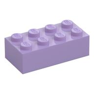 Lego Brick 2 x 4 / Lavender