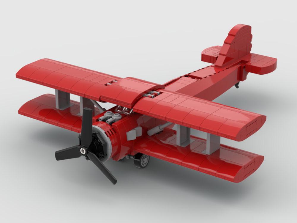 Lego biplane