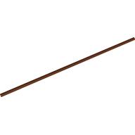 Lego Hose Rigid 3mm D. 20L / 16cm / Reddish Brown