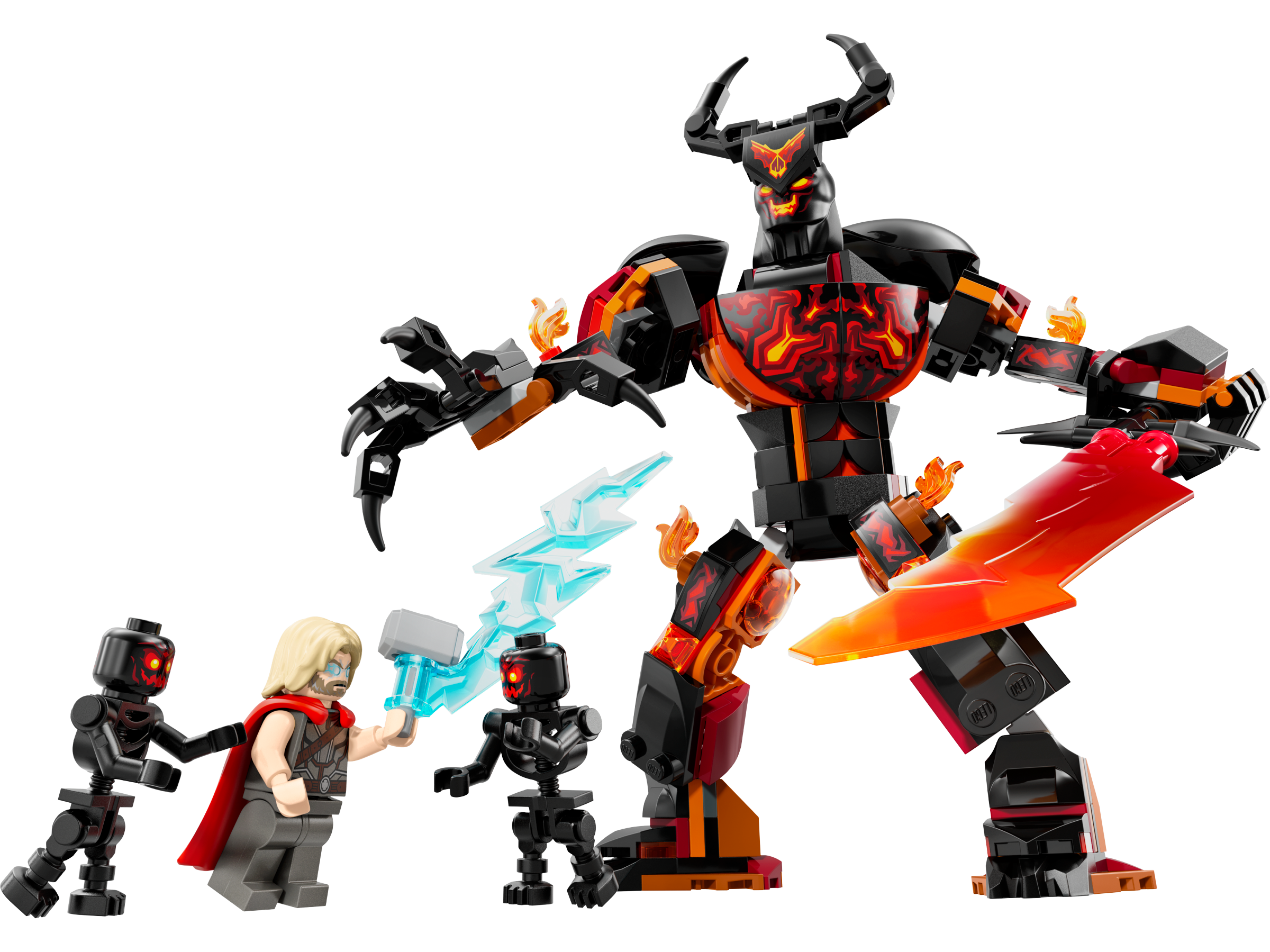 Lego Thor vs. Surtur Construction Figure