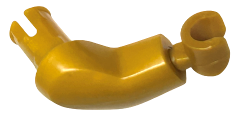Lego Arm Large with Pin, Right with (Same Color) Hand