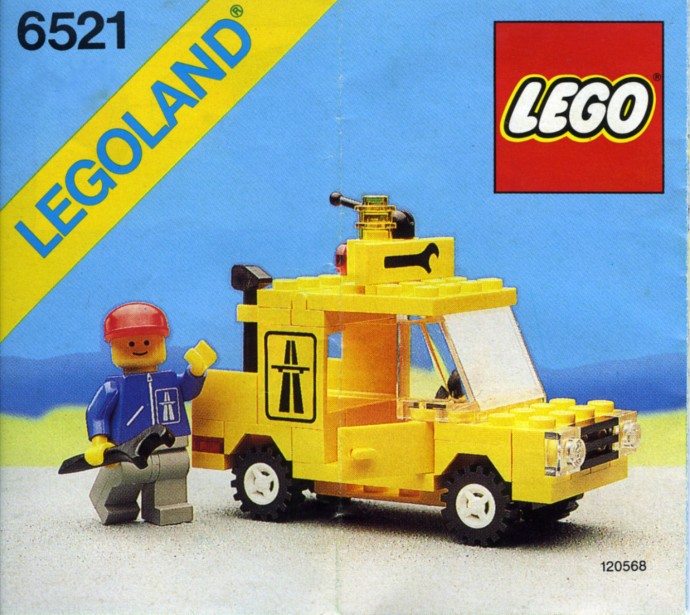 Lego Emergency Repair Truck