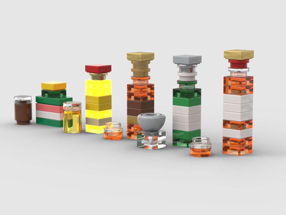 Lego Bottle pack