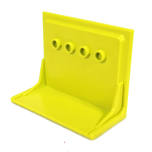 Lego Scala, Building, Wall Shelf 6 x 3 x 4 / Medium Lime