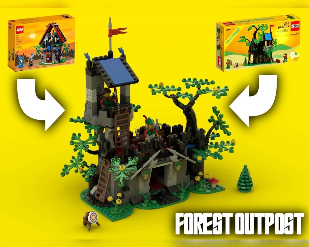 Lego Forest Outpost