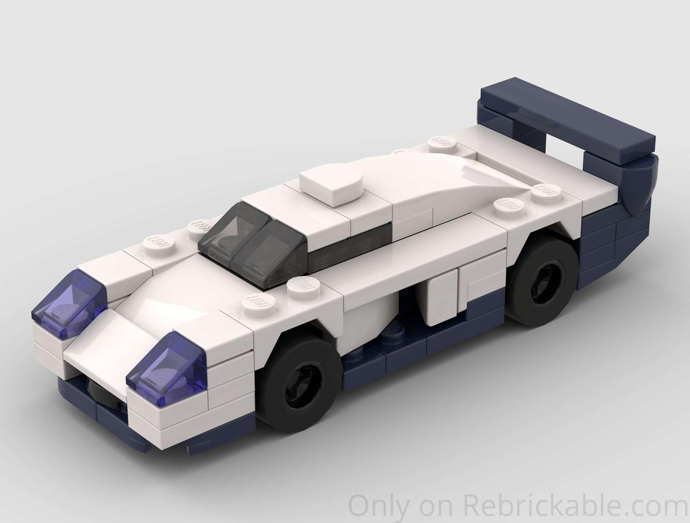 Lego Maserati MC12 Stradale - Half Speed Champions Scale