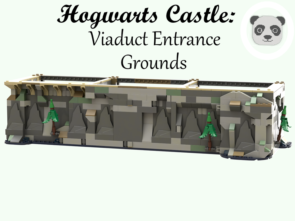 Lego HP Castle - Viaduct Entance Ground