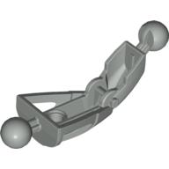 Lego Large Figure Skeletal, Limb, with 2 Ball Joints, and 1 Hole (Toa Nuva) / Light Gray