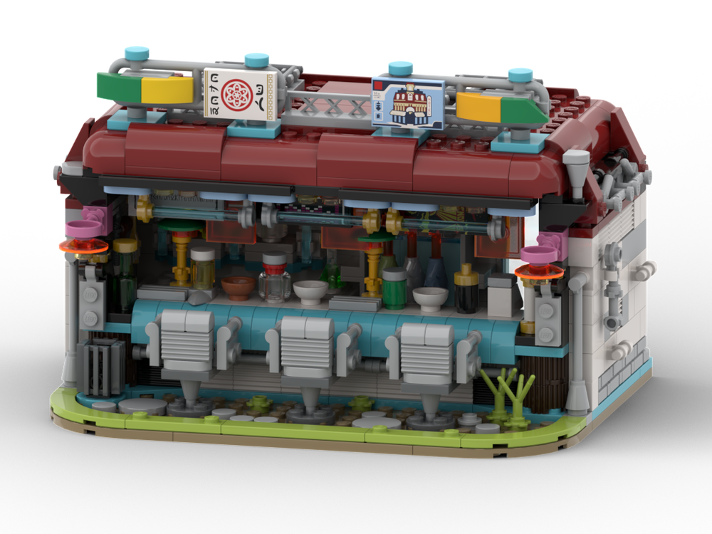 Lego Cyberpunk Seafood