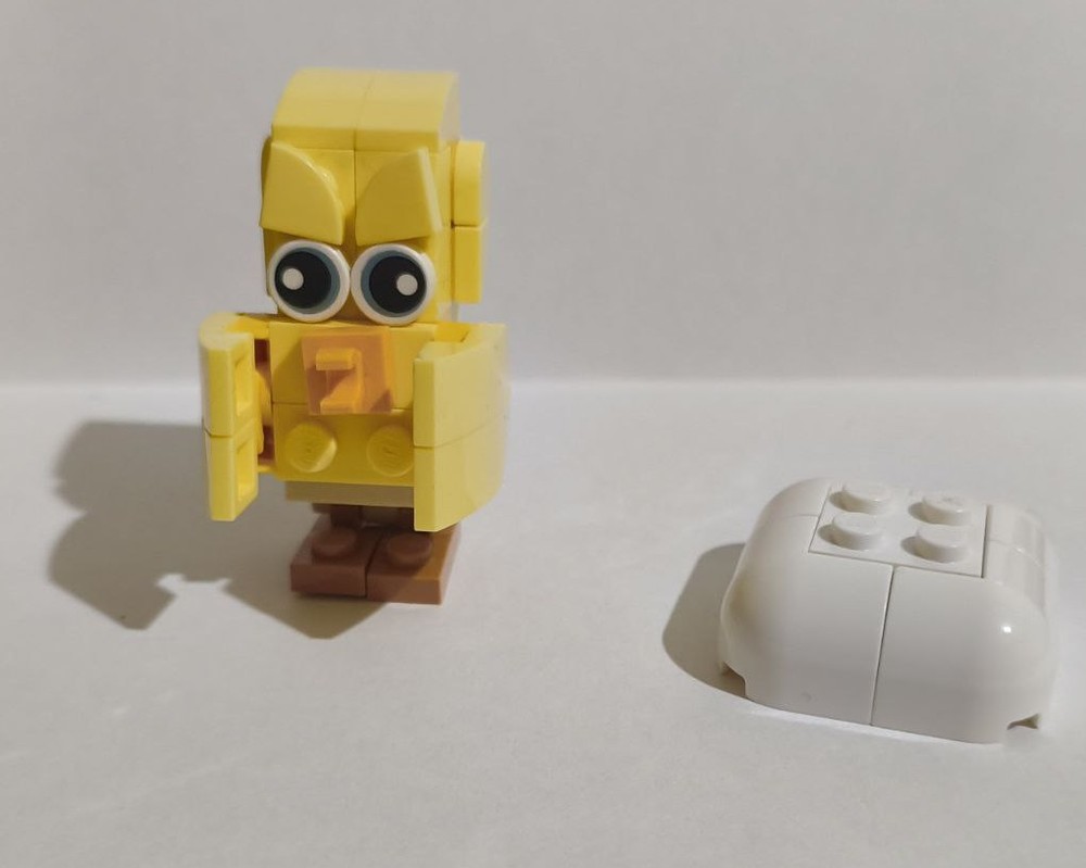 Lego angry chicken