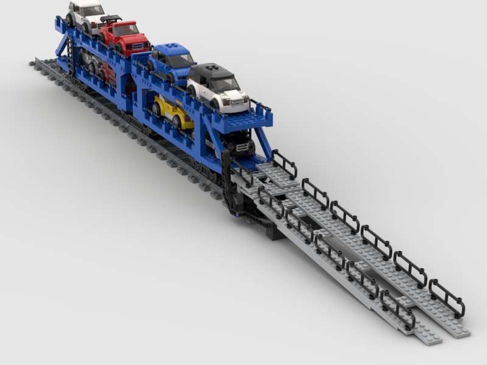 Lego Car transporter wagon GEFCO