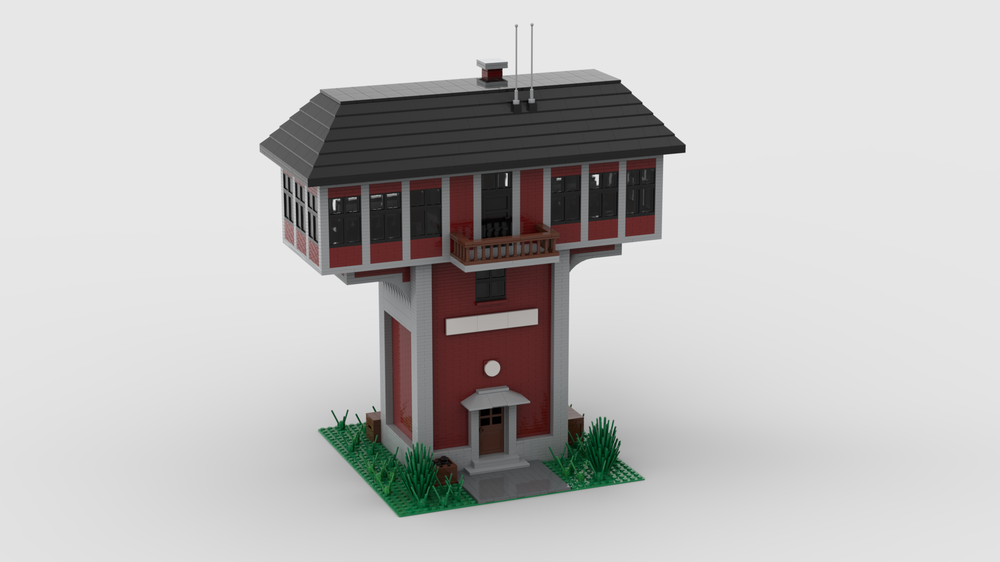 Lego Poste Aiguillage - Signal tower - MOC