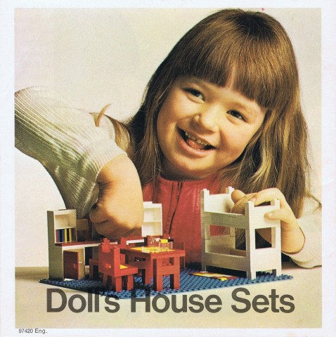 Lego 1972 Medium UK - Doll's House Sets (97420 Eng)