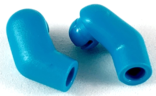 Lego Arm, (Matching Left and Right) Pair / Dark Azure