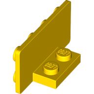 Lego Bracket 1 x 2 - 2 x 4 Inverted / Yellow