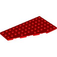 Lego Wedge Plate 6 x 12 Left / Red