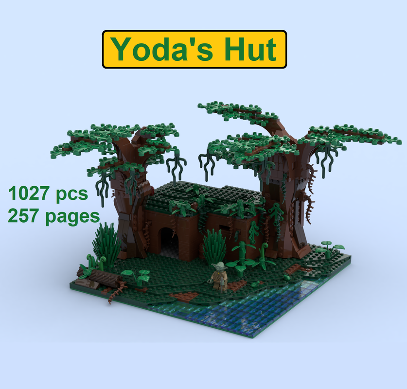 Lego Yoda's Hut