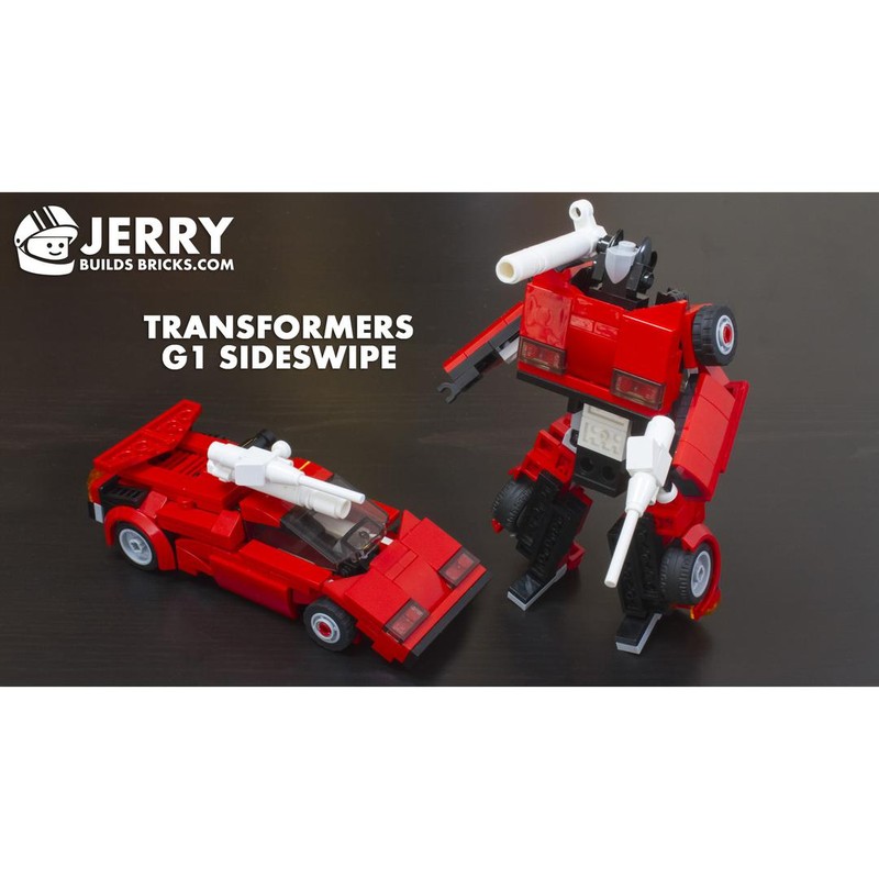 Lego Transformers G1 Sideswipe