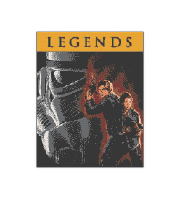 Lego Dark Force Rising Mosaic