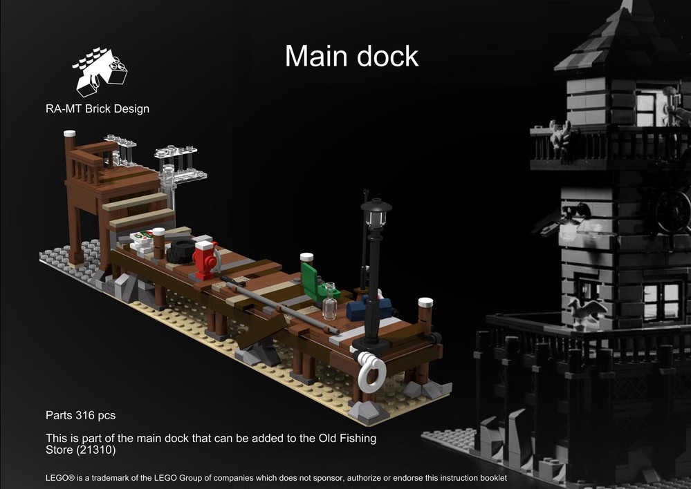 Lego Main Dock (Old Fishing Store)