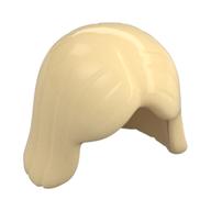 Lego Hair Center Parting / Tan