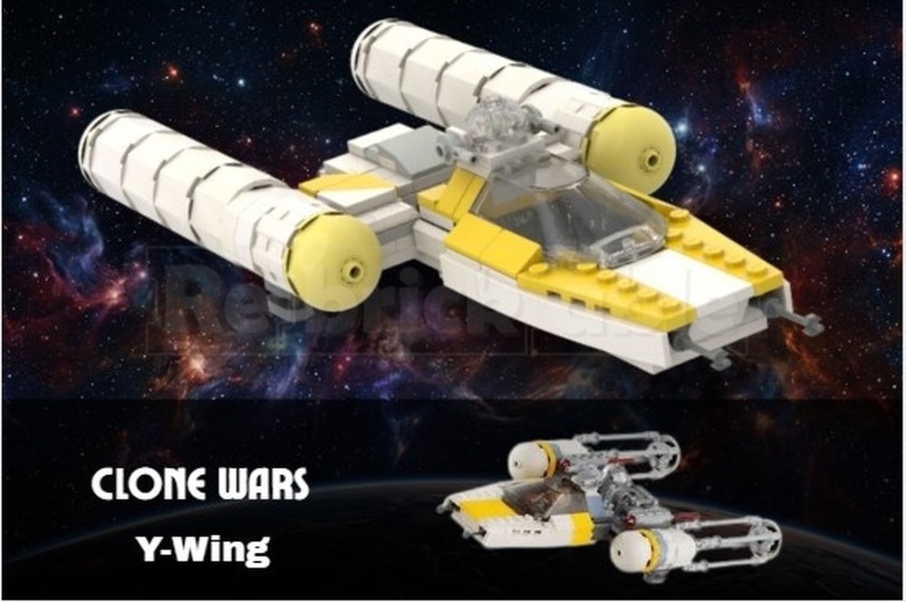 Lego Clone Wars Y Wing Mod