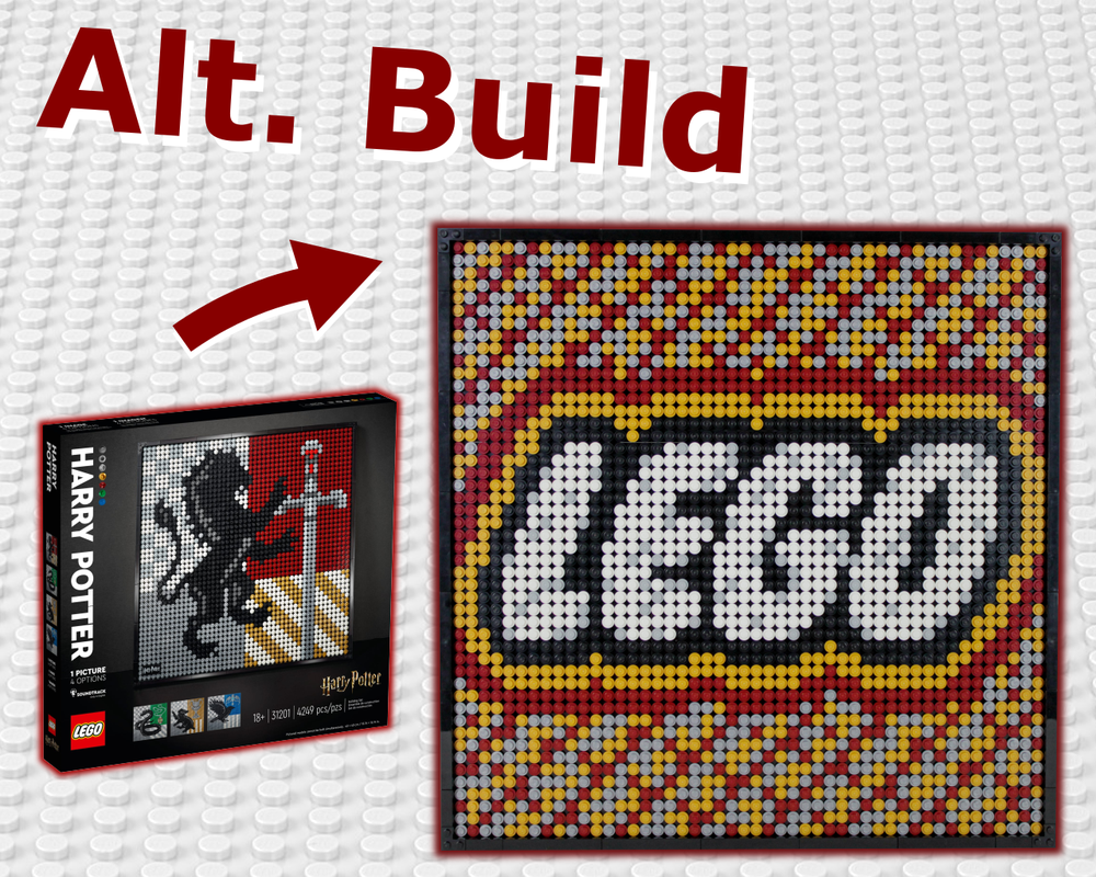 Lego Logo Art Alt Build