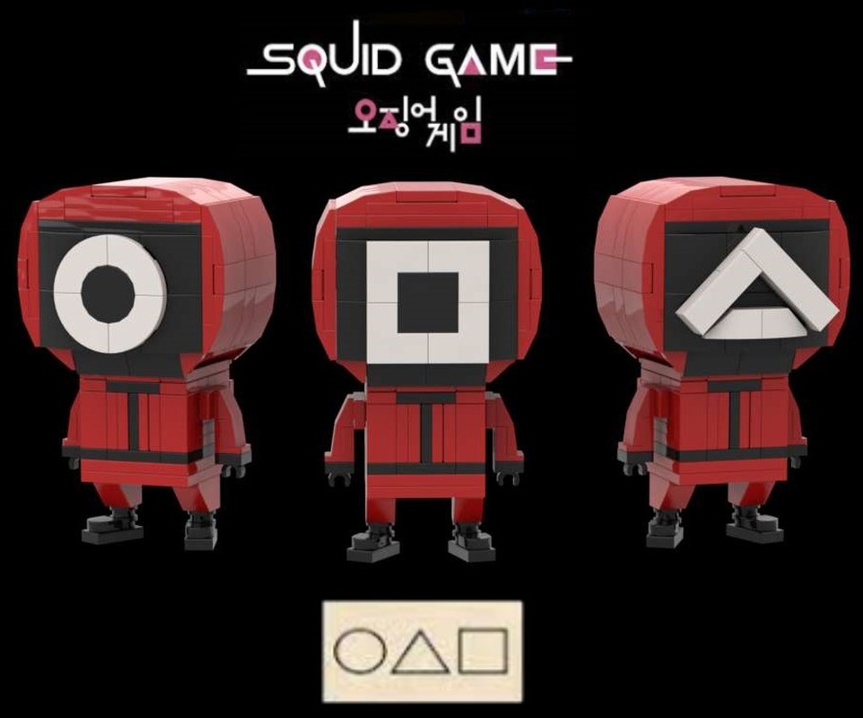 Lego BrickPop Squid Game -Soldiers-