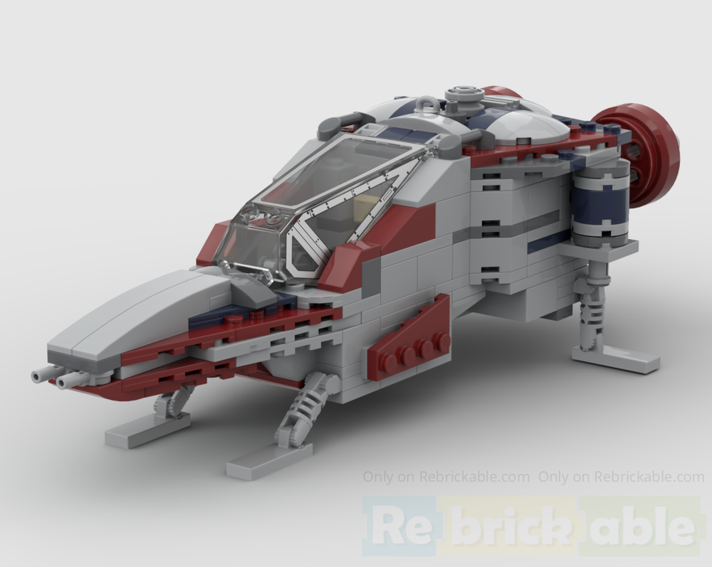 Lego Corellian Engineering Corporation Cirrus-class personal transport.