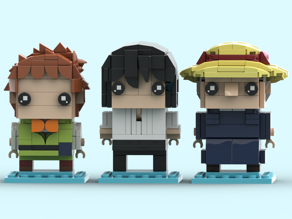 Lego Sophie (Old), Howl & Markl - Studio Ghibli BrickHeadz