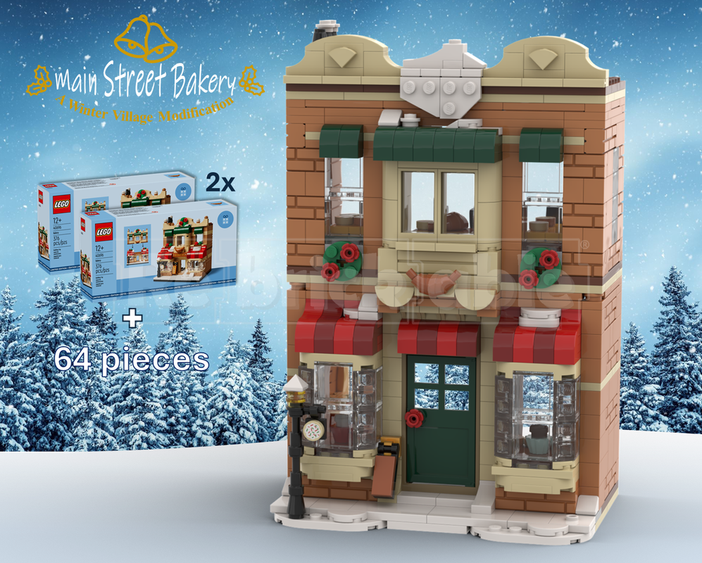 Lego Main Street Bakery