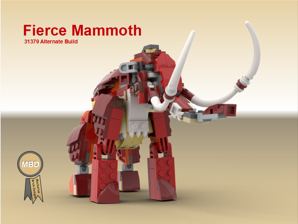 Lego Fierce Mammoth, 31379 Alternate Build