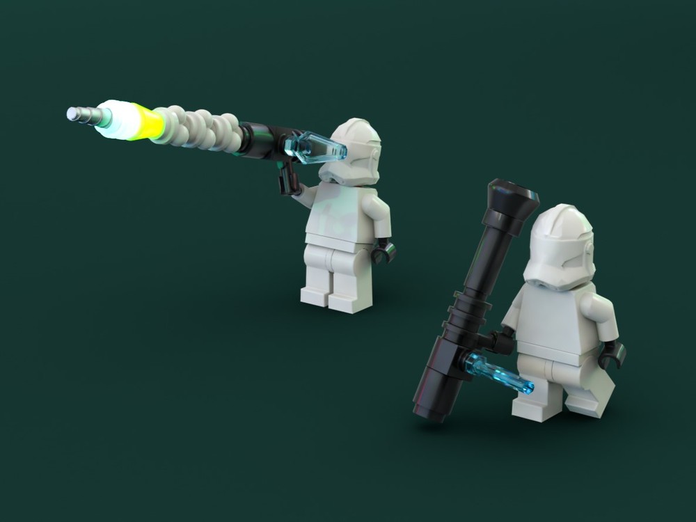 Lego Star Wars - Weaponry Item 2 - Republic Infantry Rocket Launcher 1