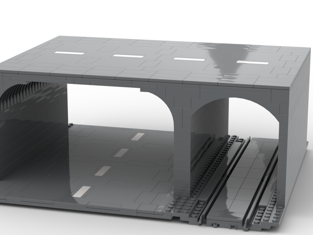 Lego 60304 and 60205 Tunnel