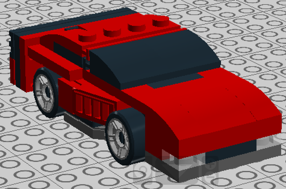 Lego 1984 Ferrari Testarossa