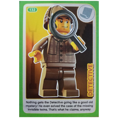 Lego Trading Card, Create the World Incredible Inventions - Detective