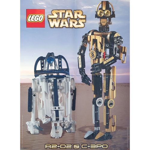 Lego Poster, Star Wars R2-D2 / C-3PO Droid Collectors Set / [No Color/Any Color]