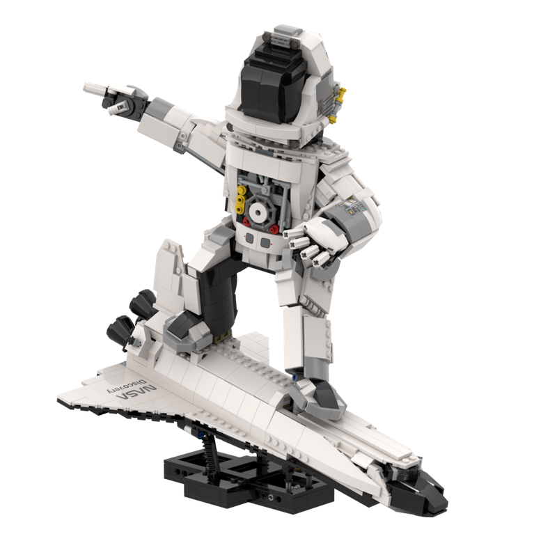 Lego Surfing Astronaute