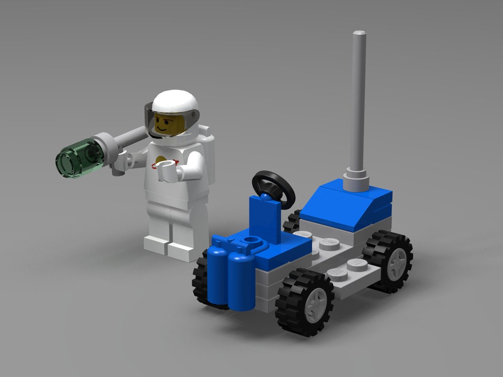 Lego 886 Space Buggy (Modernised)