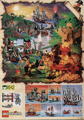 Lego 1994 Mini Pirates European (991783-EU)