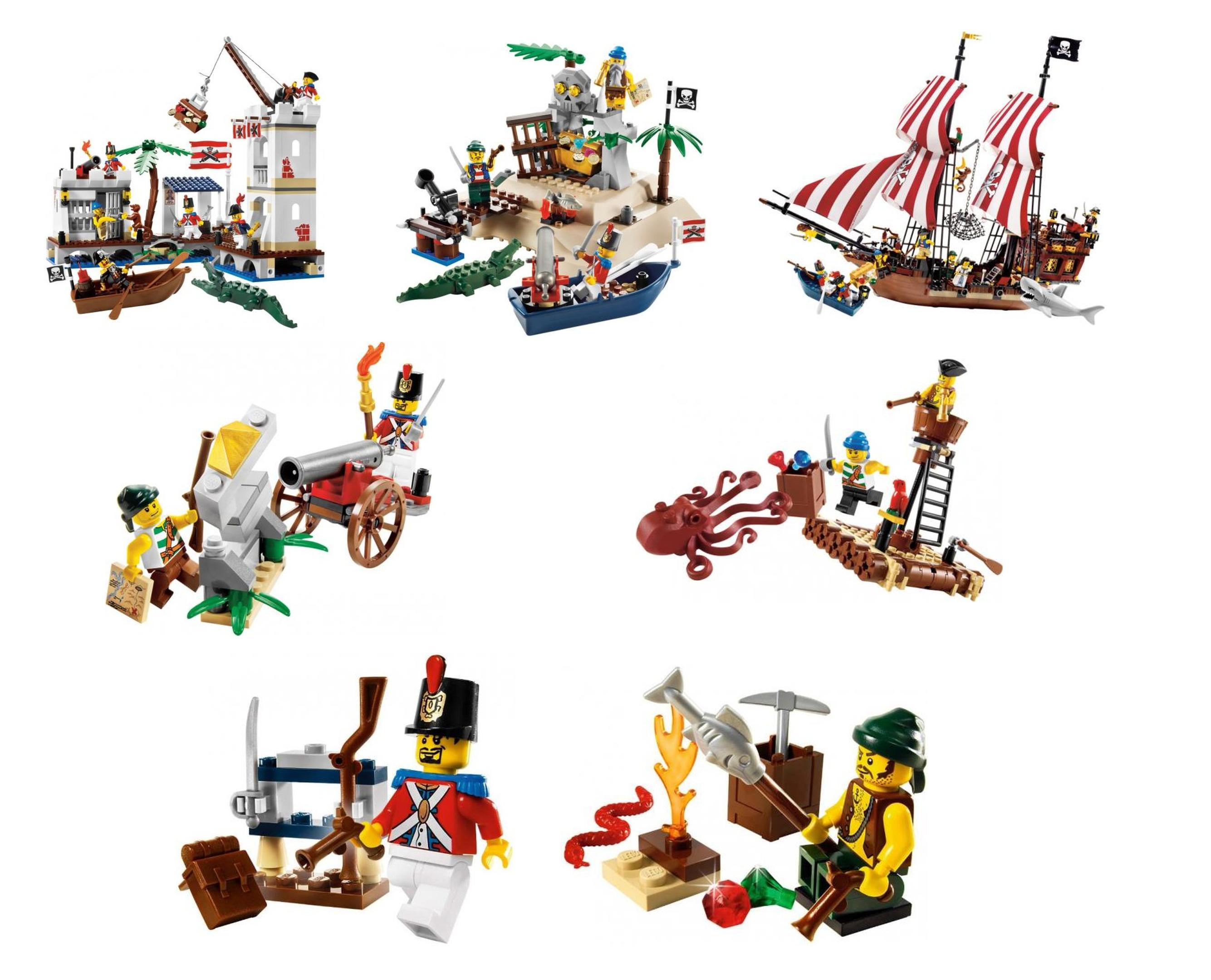 Lego Big Pirates Collection