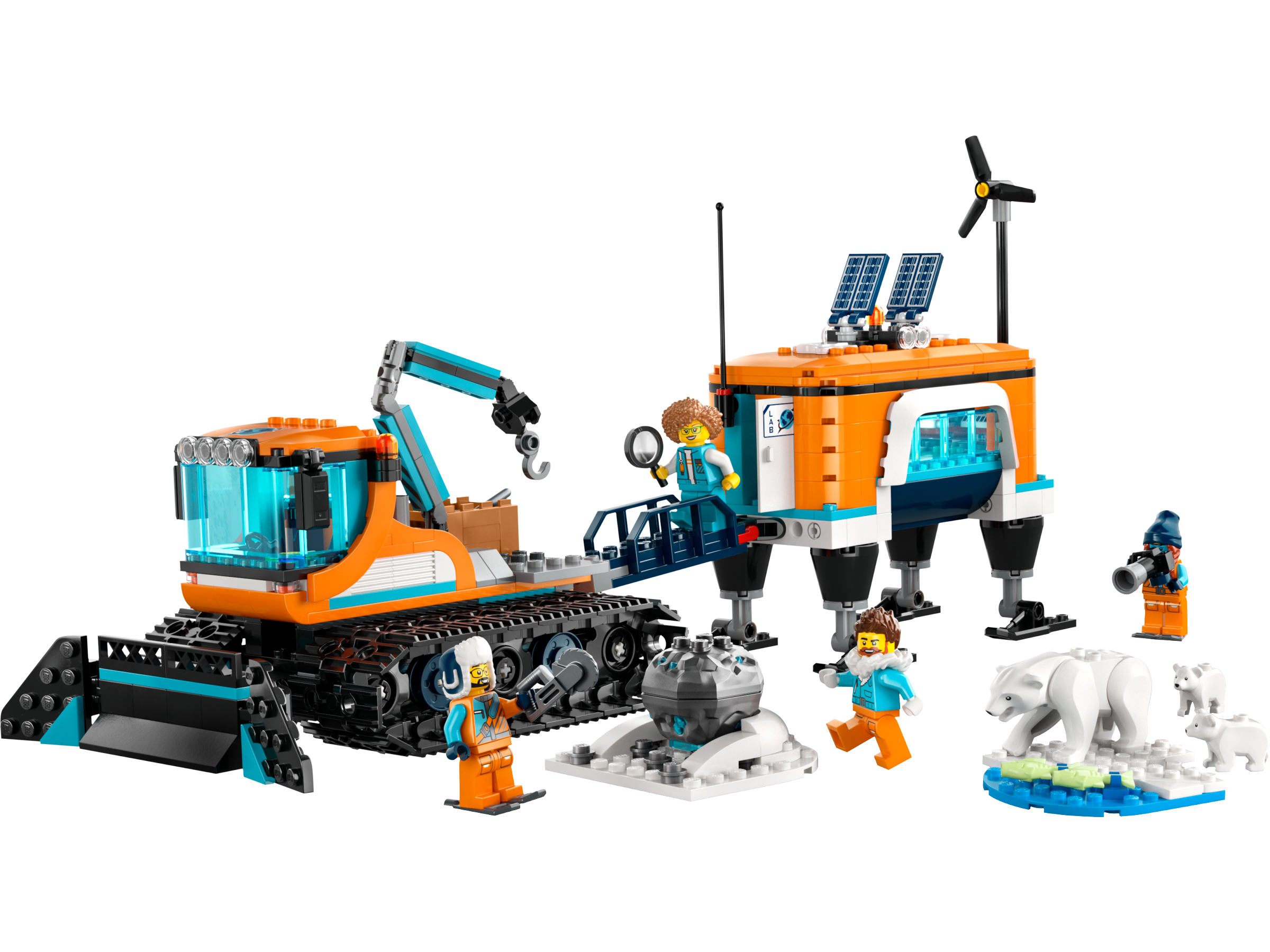 Lego Arctic Explorer Truck and Mobile Lab