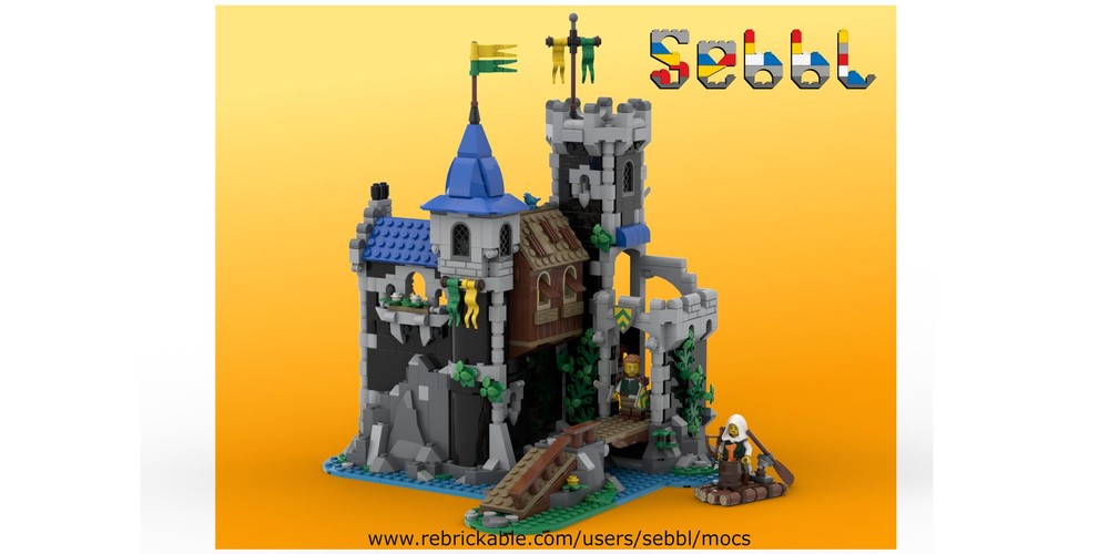 Lego Fortress of Lakeside County (from BDP Series 1)