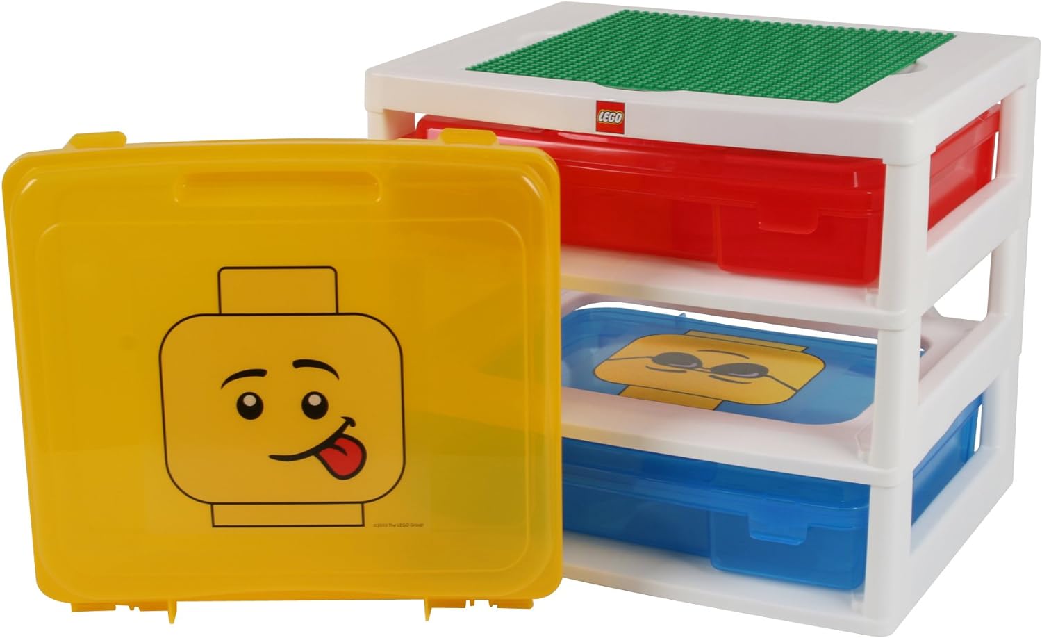 Lego 3-Case Workstation Storage Unit