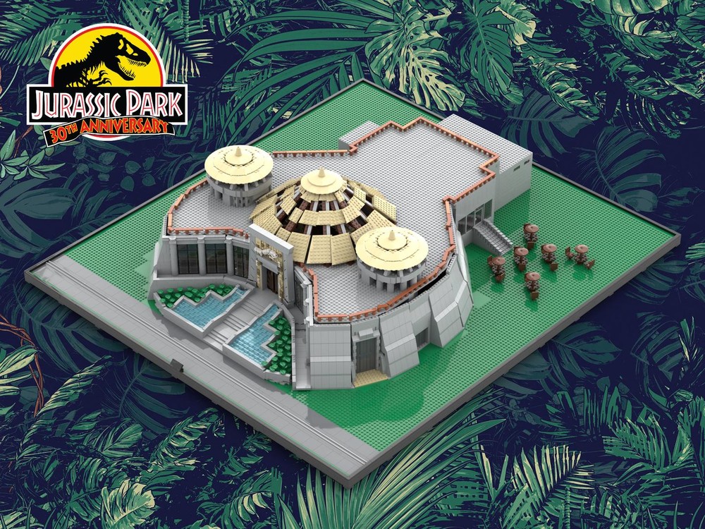 Lego Jurassic Park Visitor Center